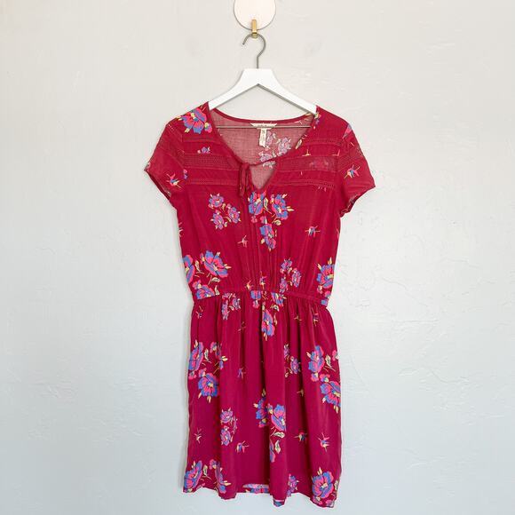 Matilda Jane Art Class Floral Dress Medium - Picture 5 of 5